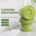 OEM Face Green Mud Mask Feuchtigkeitsspendende Milde Tiefenreinigung Glättende Hautmaske